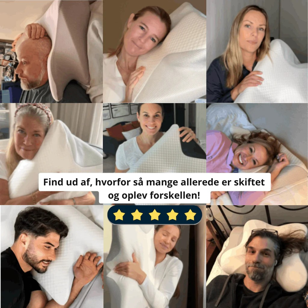 NordicRest™ | Ergonomisk støtte til nakke og skuldre
