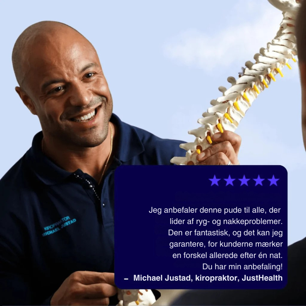 NordicRest™ | Ergonomisk støtte til nakke og skuldre