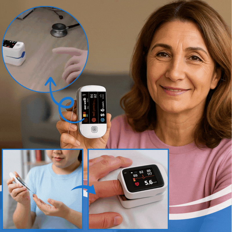 GlucoTryg™ | Glukosemåler | Håndtér din diabetes på blot 5 sekunder!