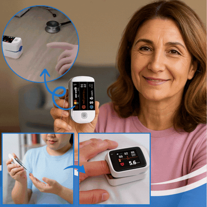 GlucoTryg™ | Glukosemåler | Håndtér din diabetes på blot 5 sekunder!