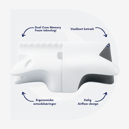 NordicRest™ | Ergonomisk støtte til nakke og skuldre