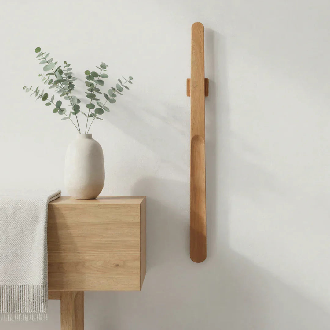 SkoLet™ - Magnetisk skohorn i massivt bøgetræ