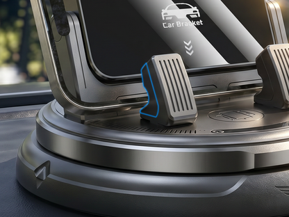 MobilGrebet™ - Roterbar mobilholder til bilens instrumentbræt