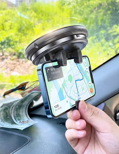 MobilGrebet™ - Roterbar mobilholder til bilens instrumentbræt