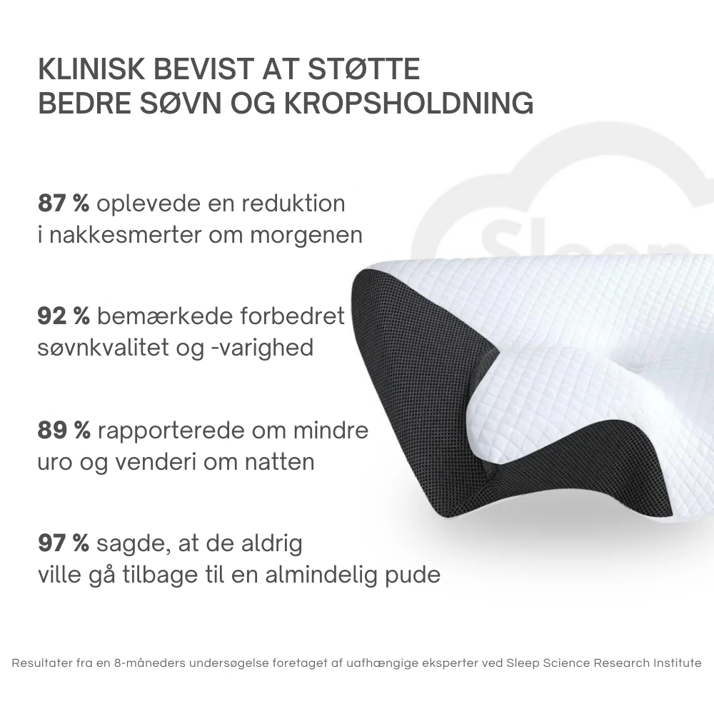 NordicRest™ | Ergonomisk støtte til nakke og skuldre