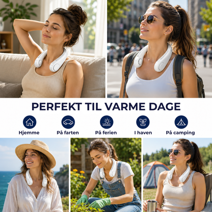 HalsBrise™ - Let nakkeblæser til varme dage