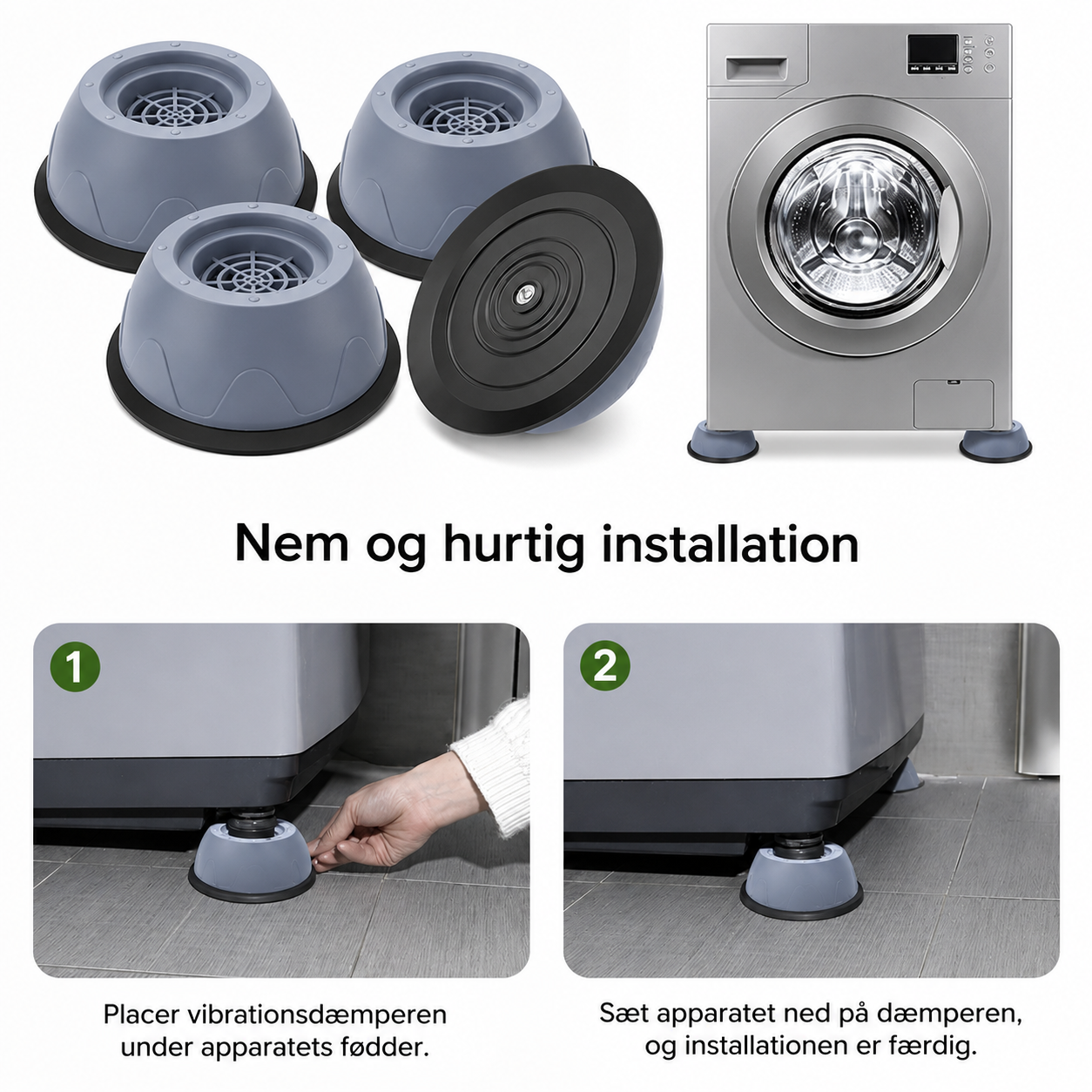 StåFast™ - Slip for støj og vibrationer