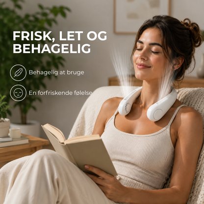 HalsBrise™ - Let nakkeblæser til varme dage