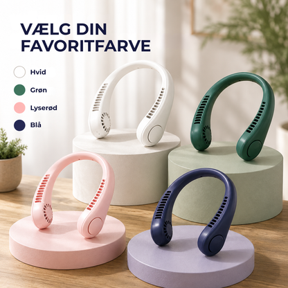 HalsBrise™ - Let nakkeblæser til varme dage