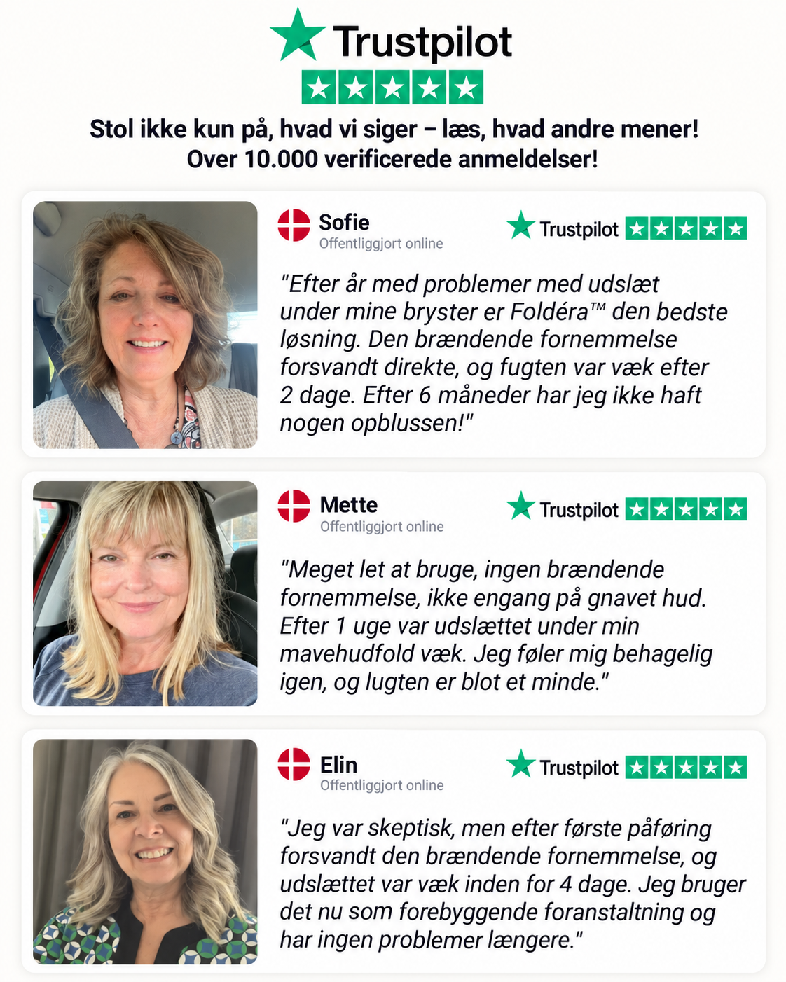 Foldéra™ | Hudfoldsbetændelse Lindring | Behandler 99% Af Hudfoldsudslæt Fra Første Påføring