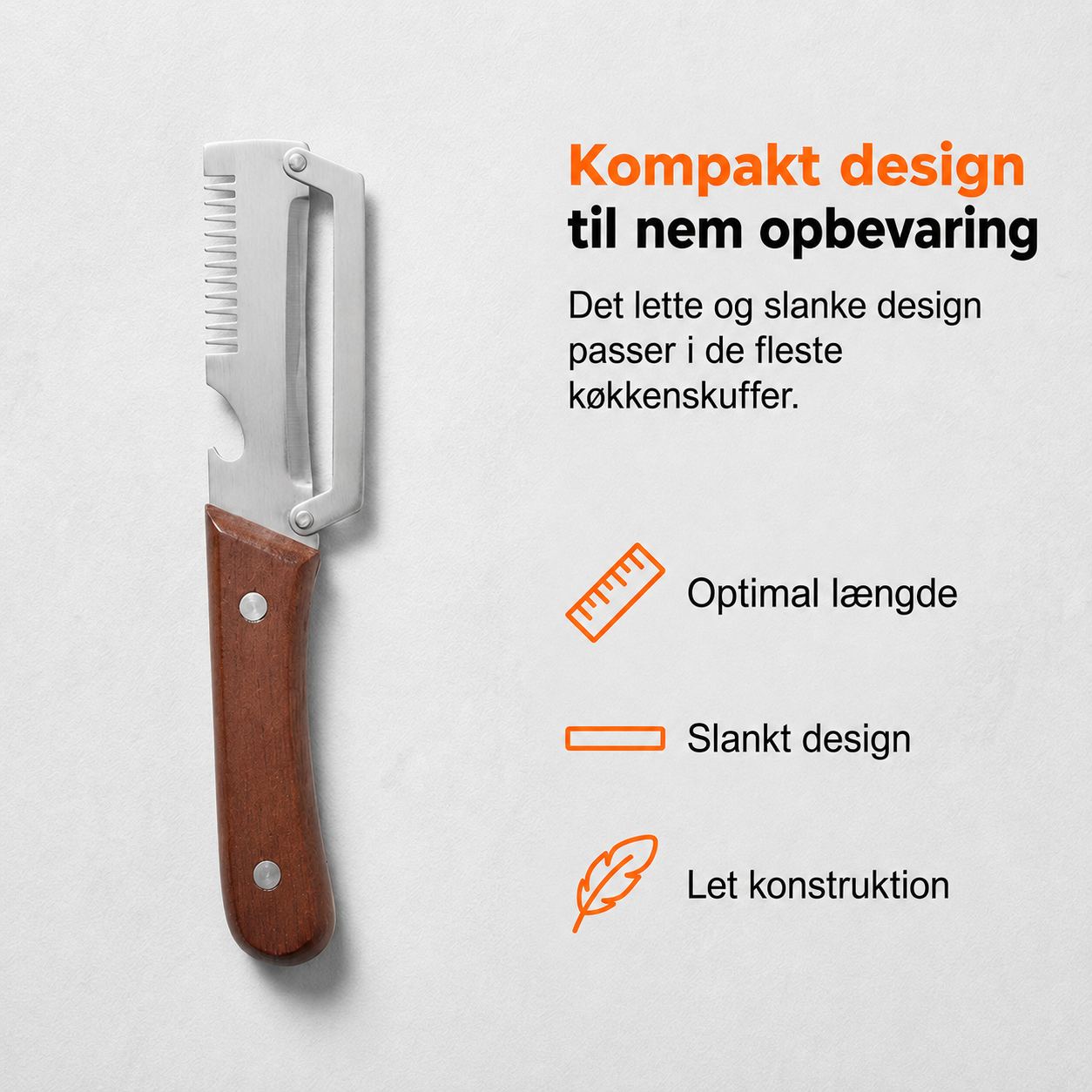 SliceMate™ - Skær, skræl & striml på sekunder