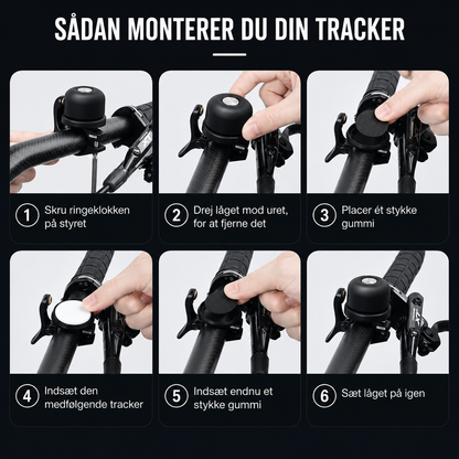 TrackBell™ | Smart ringeklokke med iPhone- og Android-tracking