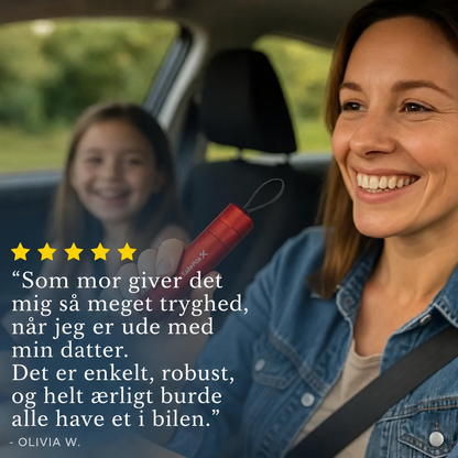 SafeBreak™ - Mini nødhammer – når hvert sekund tæller