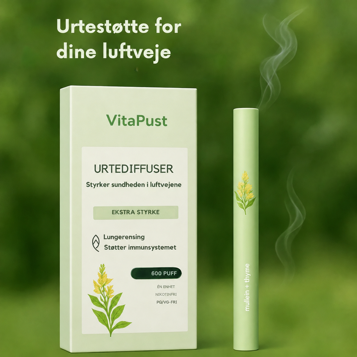 VitaPust™ – Føl dig socialt komfortabel igen uden lugten af cigaretter