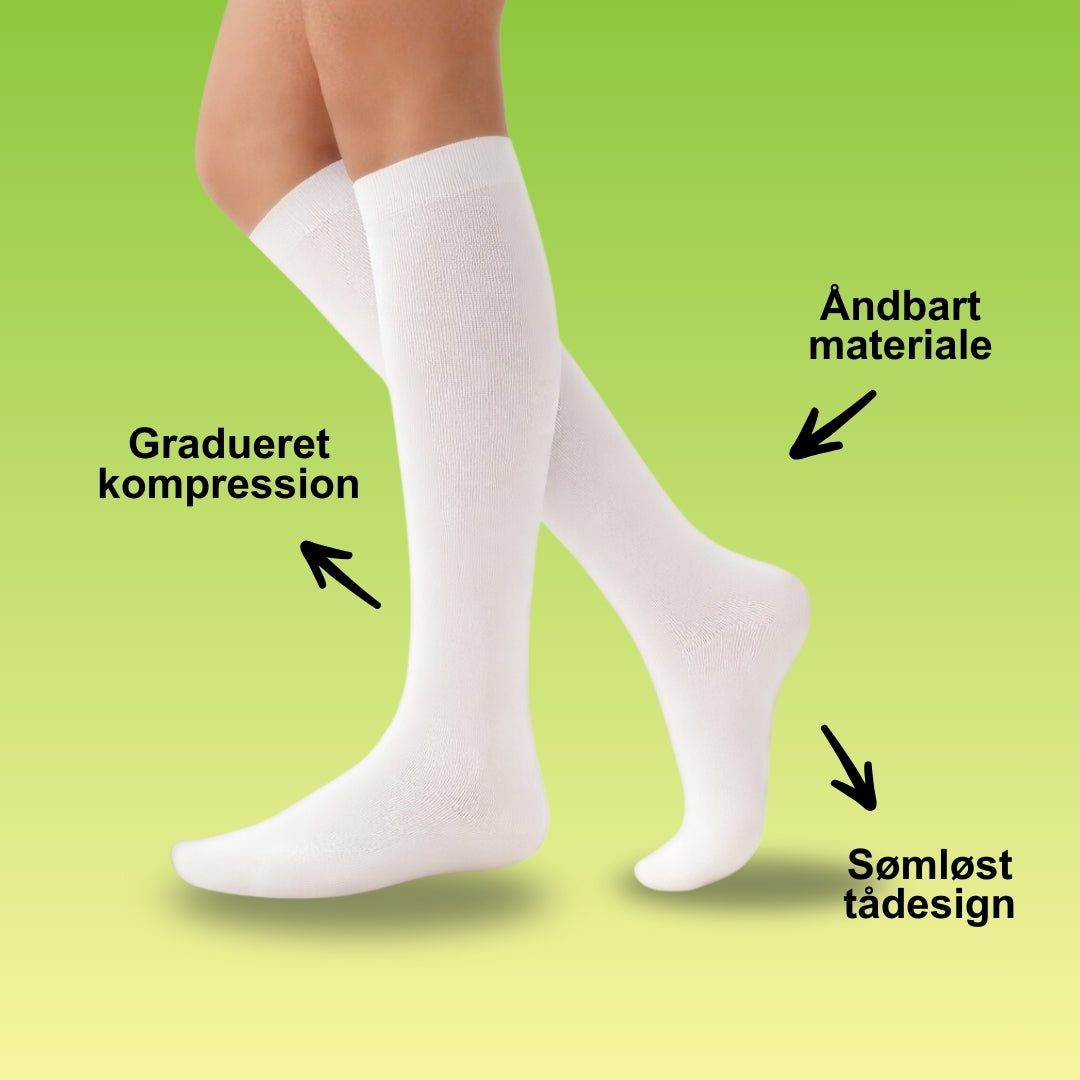 GladeFødder™ – Støttestrømper 15–20 mmHg
