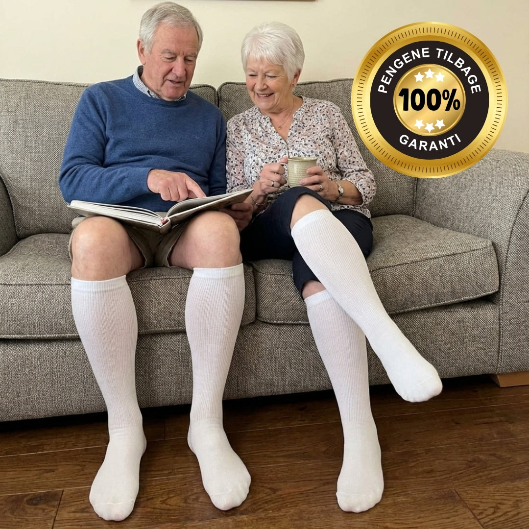 GladeFødder™ – Støttestrømper 15–20 mmHg