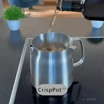 CrispPot™ | 3-i-1 oliebeholder til sprød madlavning med mindre spild