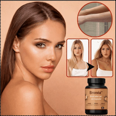 Bronéa™ | Bruningssupplementer | Få En Naturligt Solbrun Hud På Kun 7 Dage!