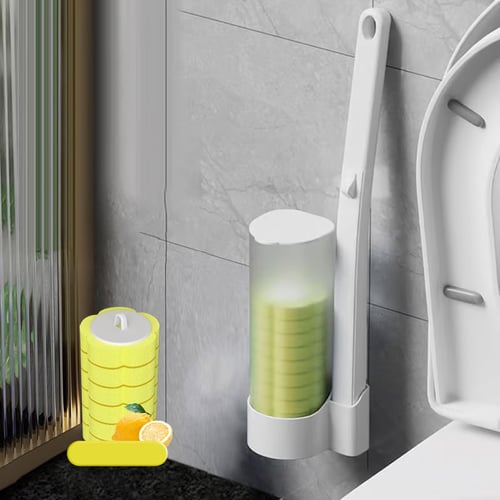 RenKlik™ – Hygiejnisk toiletbørste med udskiftelige rengøringshoveder